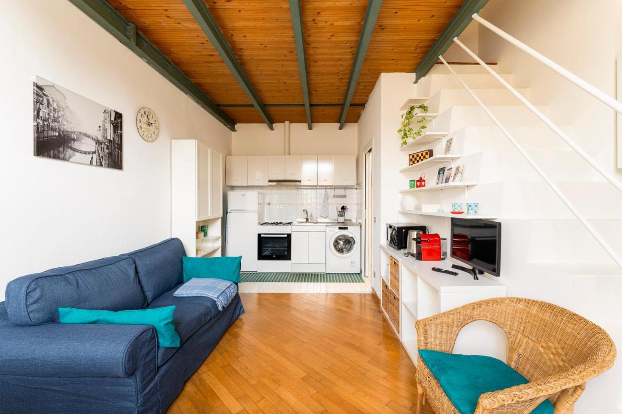 Апартаменты Loft Navigli Porta Genova Милан Экстерьер фото