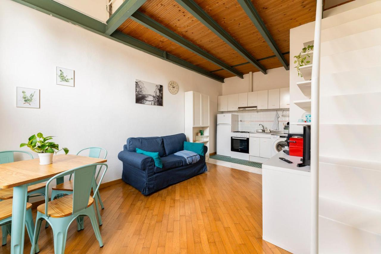 Апартаменты Loft Navigli Porta Genova Милан Экстерьер фото